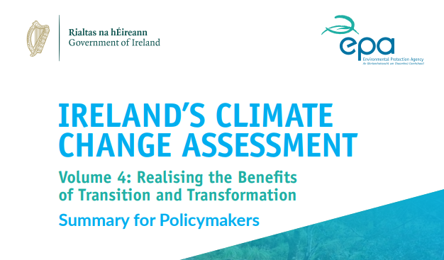 Ireland's Climate Change Assessment Volume 4: Summary for Policymakers