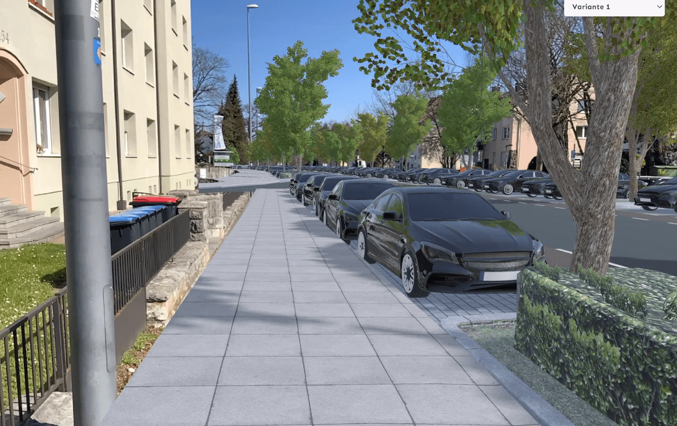 Interactive Road Planning with AR